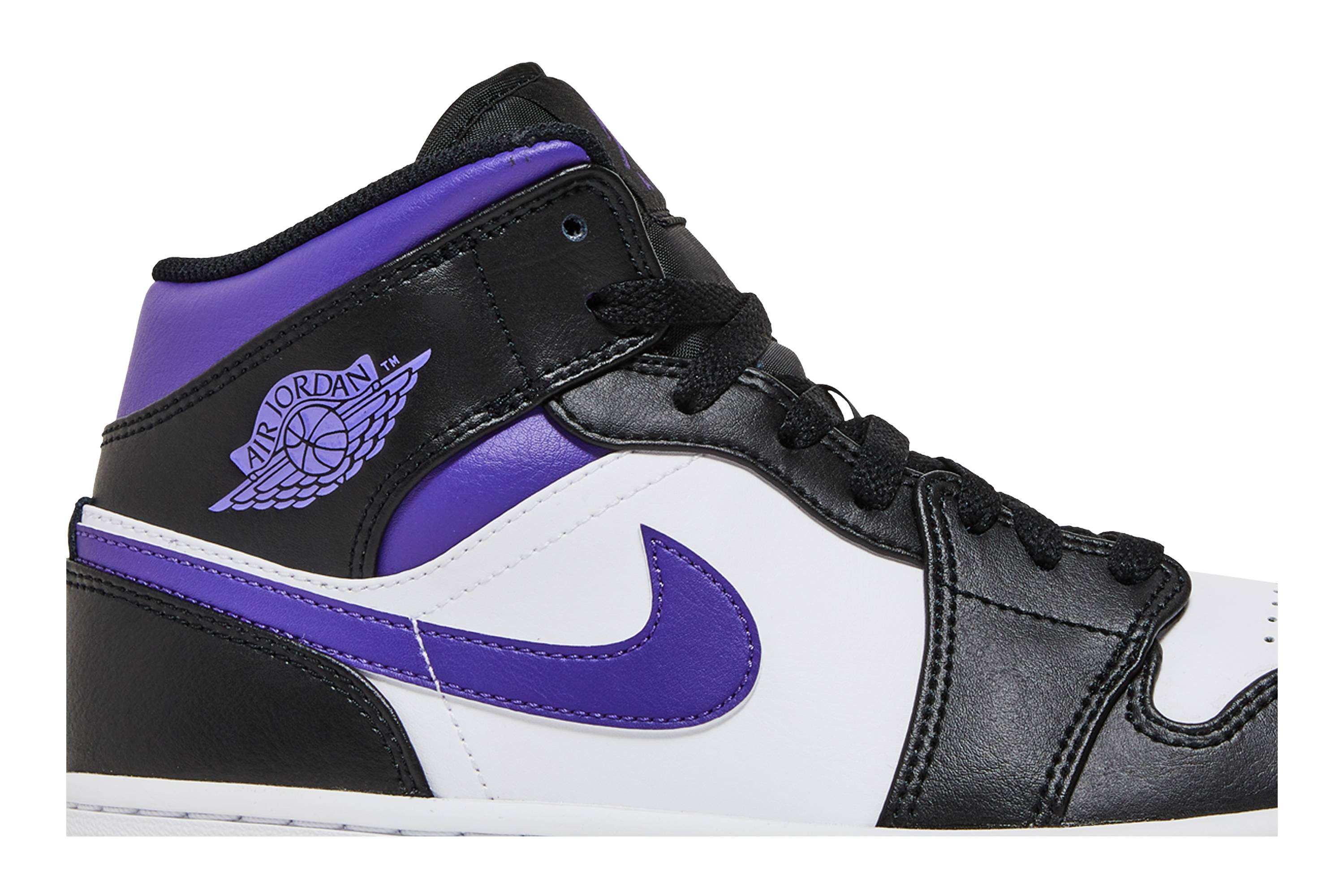 Air Jordan 1 Mid ‘Court Purple’ 554724-095