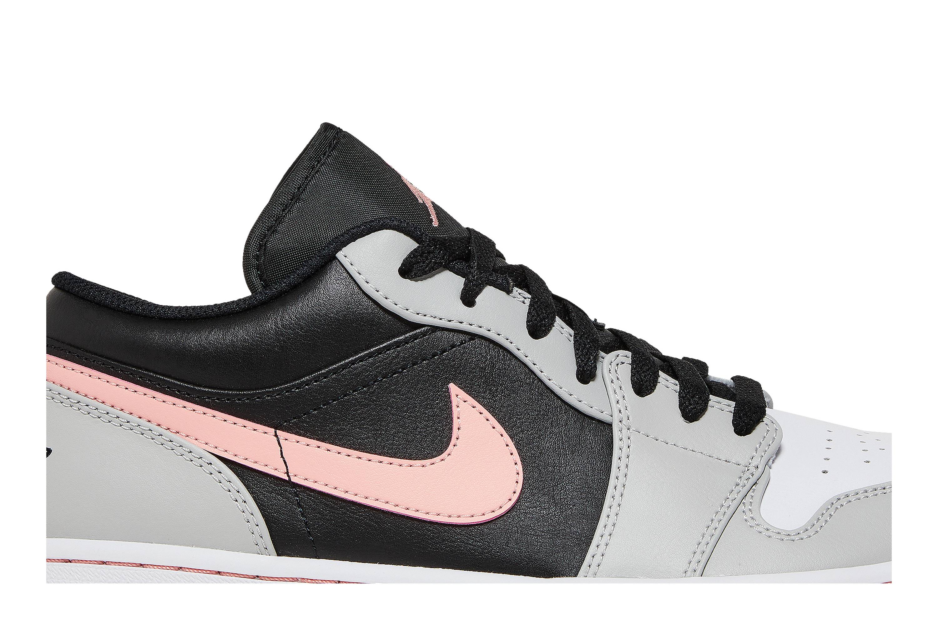 Air Jordan 1 Low ‘Black Grey Pink’ 553558-062