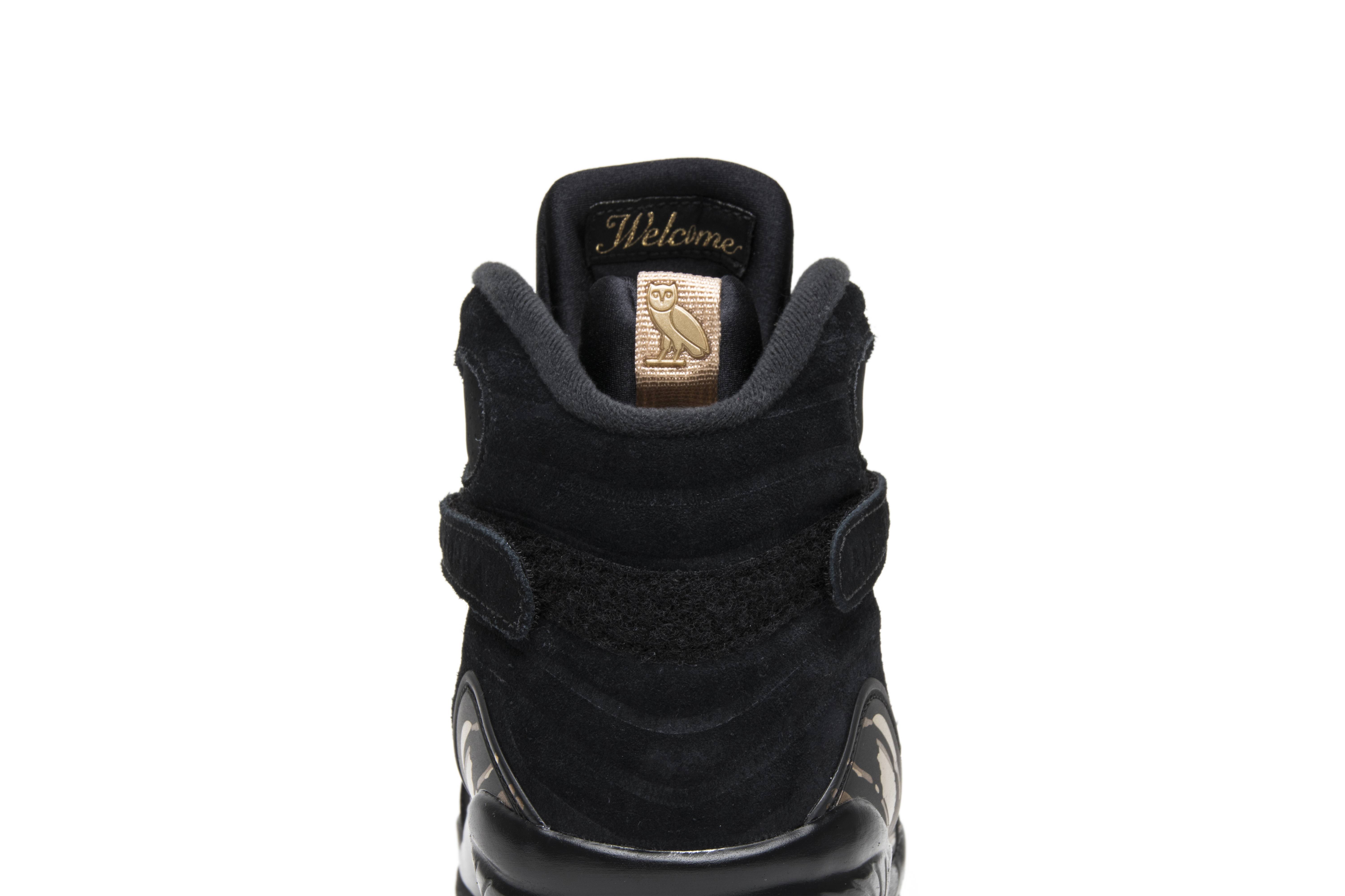 October’s Very Own x Air Jordan 8 Retro ‘Black’ AA1239-045