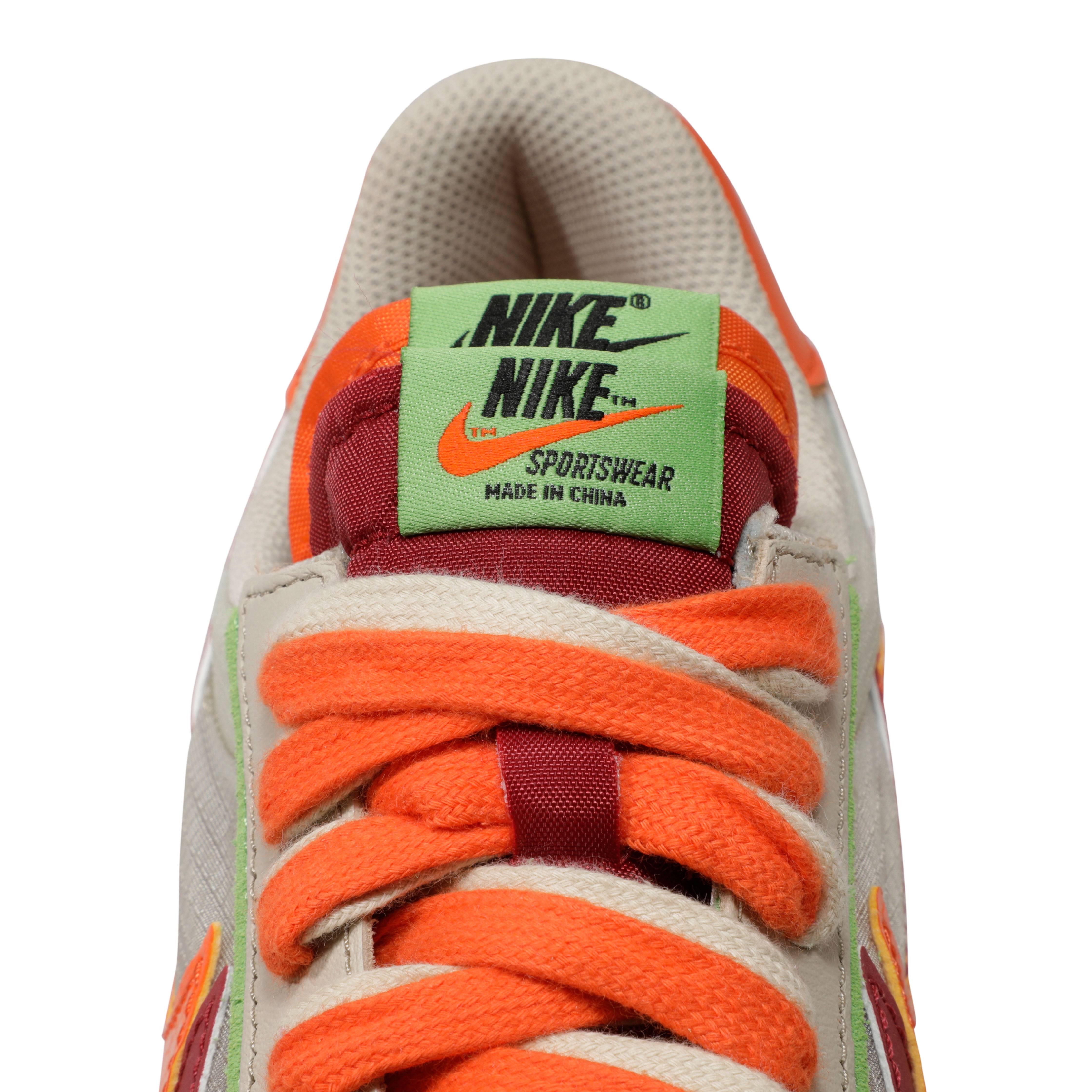 sacai x CLOT x Nike LDWaffle ‘Net Orange Blaze’ DH1347-100