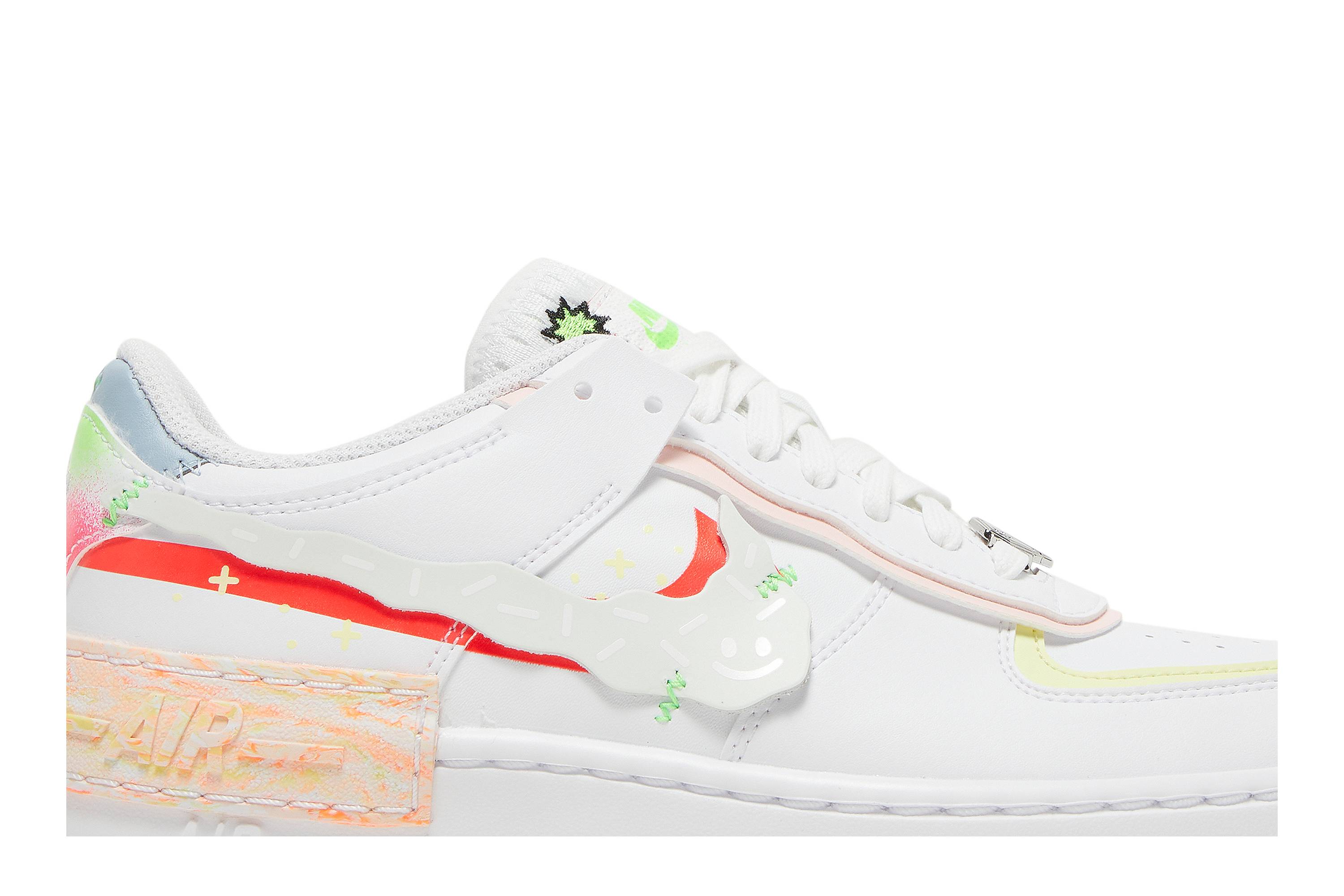 (Women) Nike Air Force 1 Low ‘Shadow White Pink Orange’ DV1364-111